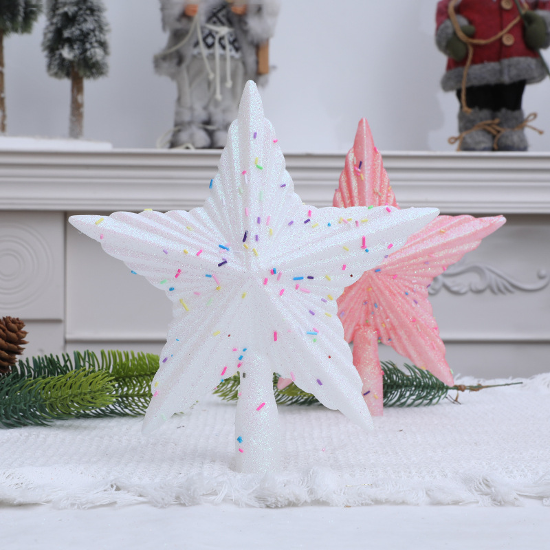 شجرة عيد الميلاد أعلى نجمة زخر - مراجعة Star Tree Topper وسعره