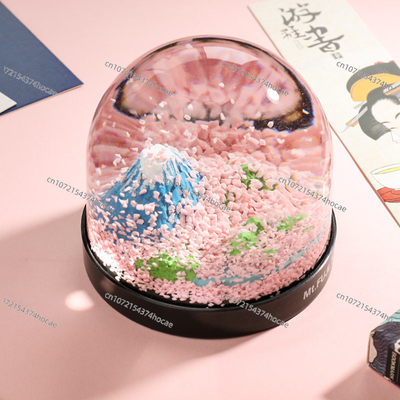 كرة ثلجية كريستالية رومانسية ب - مراجعة Snow Globe Musical وسعره